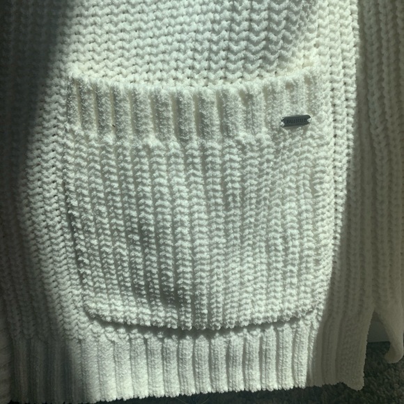 hollister easy textured cardigan